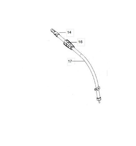 Arbre Moteur Partie Basse D Broussailleuse Mcculloch Trimmac