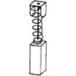 Charbons scie circulaires AEG DBE1 - HK66 - HKE66