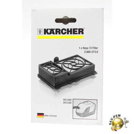 Filtre HEPA pour aspirateur KARCHER DS5800