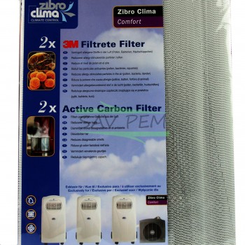 Filtre pour climatiseur ZIBRO KAMIN P100, P120, P122, P125, P129, P227, P328, P820