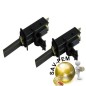 Charbons moteur lave linge BRANDT - FAGOR - VEDETTE - THOMSON