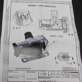 Kit boitier de commande 9.002-011.0 pour nettoyeur KARCHER K4.600