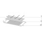 Grille de hotte blanche AIRLUX HC250A