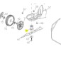 Support de lame tondeuse RYOBI RLM4614SME