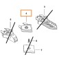 Support patin 582097-00 BLACK & DECKER KA1000, KA168K, KA270K, KA272, KA280