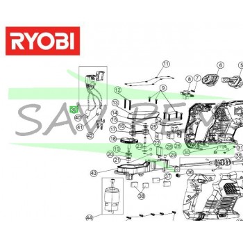 Interrupteur pour scie sabre RYOBI RRS1801M