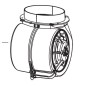 Moteur Z06002285 AIRLUX AHF570IX, AHF570WH, AHI990IX, AHV680BK, AHV980BK