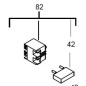 Interrupteur avec anti-parasite meuleuse AEG WS10-125SK Interrupteur avec anti-parasite meuleuse AEG WS10-125SK