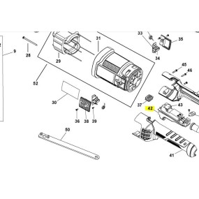 Interrupteur meuleuses STANLEY / BLACK & DECKER FME 841 - KG2205