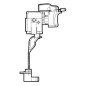 Interrupteur visseuses AEG Powertools BS18C2XLI-202C