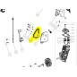 Échappement débroussailleuses RYOBI RBC430SBSB - RBC430SBD