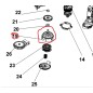 Support bobine BLACK & DECKER BESTE625, BESTE628, BESTE630 Support bobine BLACK & DECKER BESTE625, BESTE628, BESTE630