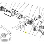 Ressort de balais meuleuse RYOBI EAG2000RS - EAG2000G