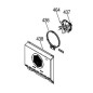 Moteur chaleur tournante cuisinière GLEM GXD96CVIX