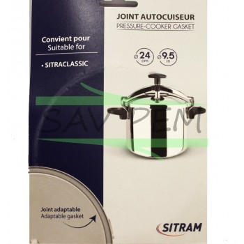 Joint SITRAM 24 CM pour autocuiseur SITRAM CLASSIC