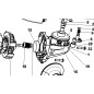 Pignon de renvoi meuleuses STANLEY, BLACK & DECKER BEG110, BEG120, BEG210, BEG220K