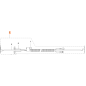 Câble d'acceleration débroussailleuses JONSERED CC2236 - BC2236