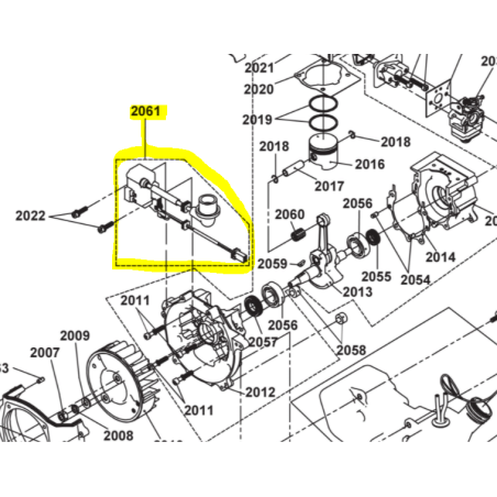 Bobine d'allumage débroussailleuse RYOBI RBC40SB - RBC52FSBO - 5131041424