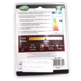 Lot de 3 ampoules LED culot B22 - SAV PEM accessoires