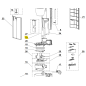 Durite et clapet 505598 pour MAGIMIX LA CAFETIERE 11480