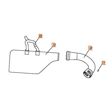 Sac pour aspirateur / souffleur MC CULLOCH GBV322VX / GBV322