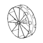 Roue pour tondeuses BLACK & DECKER BDMOW1200 / EMAX32