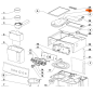 Douchette 503031 pour cafetières MAGIMIX EXPRESSO 11009, 11078, 11107 Douchette 503031 pour cafetières MAGIMIX EXPRESSO 11009, 11078, 11107
