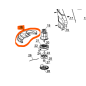 Carter de protection coupe-bordure EINHELL GC-ET 3023