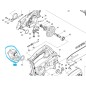Réservoir d'huile tronçonneuses MAKITA BUC250 / BUC300