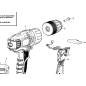 Mandrin perforateur BLACK & DECKER BDCDD18 / BDK148