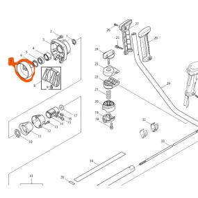 Cloche d'embrayage débroussailleuses MAKITA / DOLMAR EM3400U