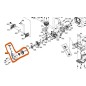Lanceur 340460001202 pour débroussailleuses EINHELL GE-BC33AS / GE-BC43AS