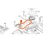 Tringle de course pour scie sabre Black & Decker BES301