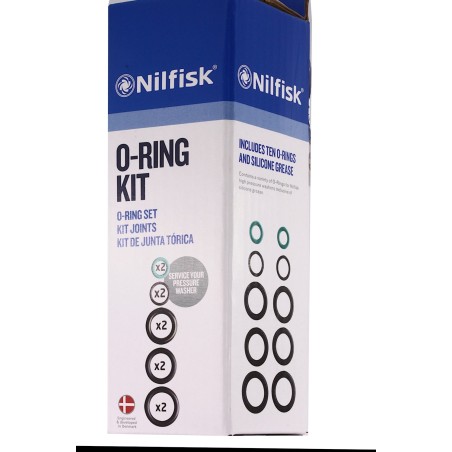 Joints X 10 128500292 nettoyeur HP NILFISK  pour les accessoires standard