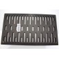 GRILLE EN FONTE 16328 POUR INSERT, CHEMINEE, POELE A BOIS SUPRA 67, 670V, 67VL
