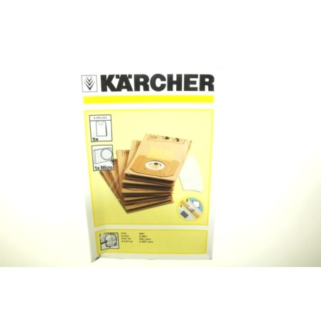 Sacs pour aspirateurs KARCHER 2701 - A2701 - 2801